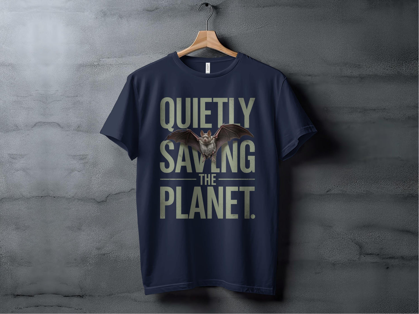 quietly saving the planet XS / Navy