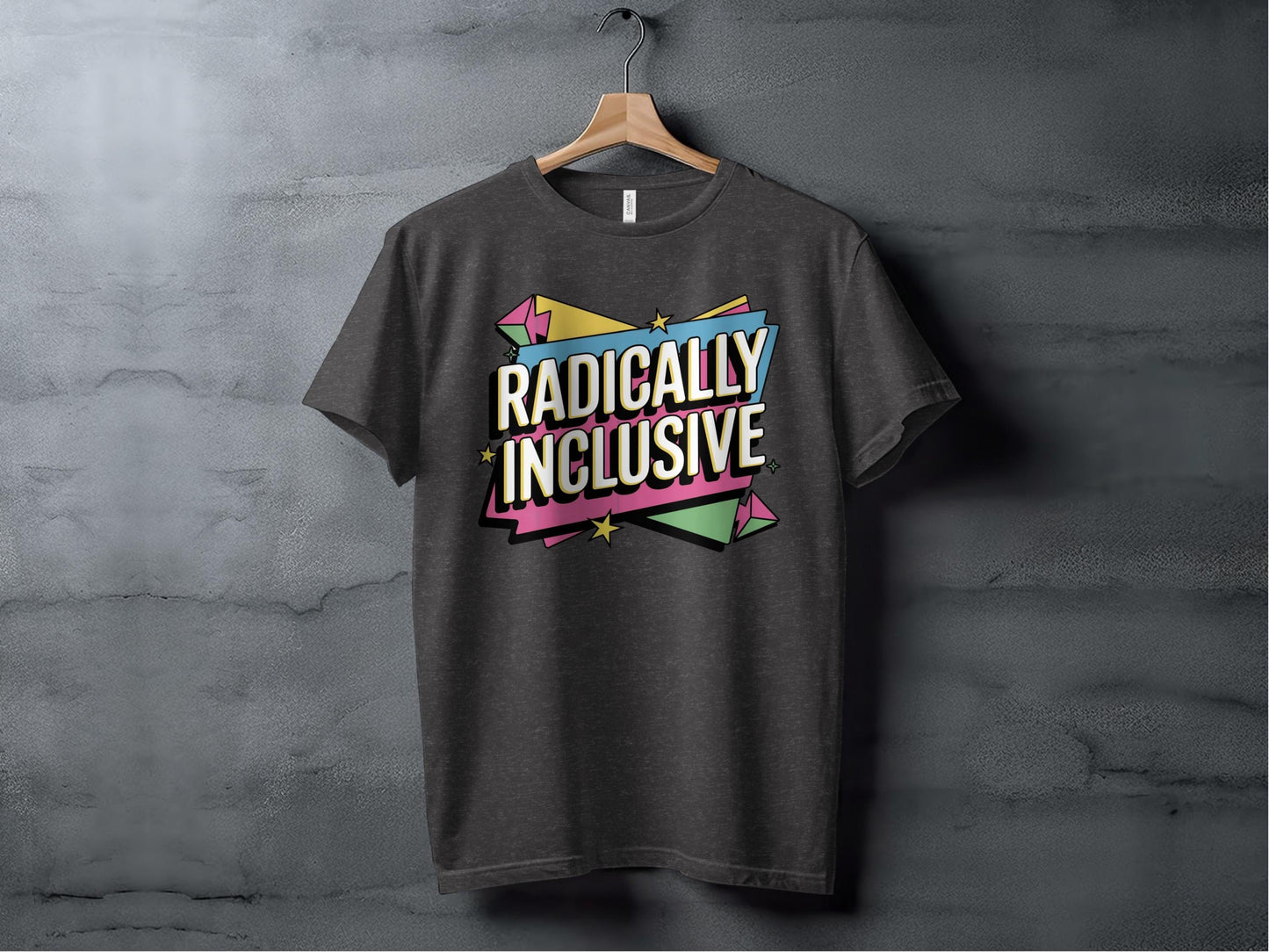 Radically Inclusive Tee XS / Dark Grey Heather