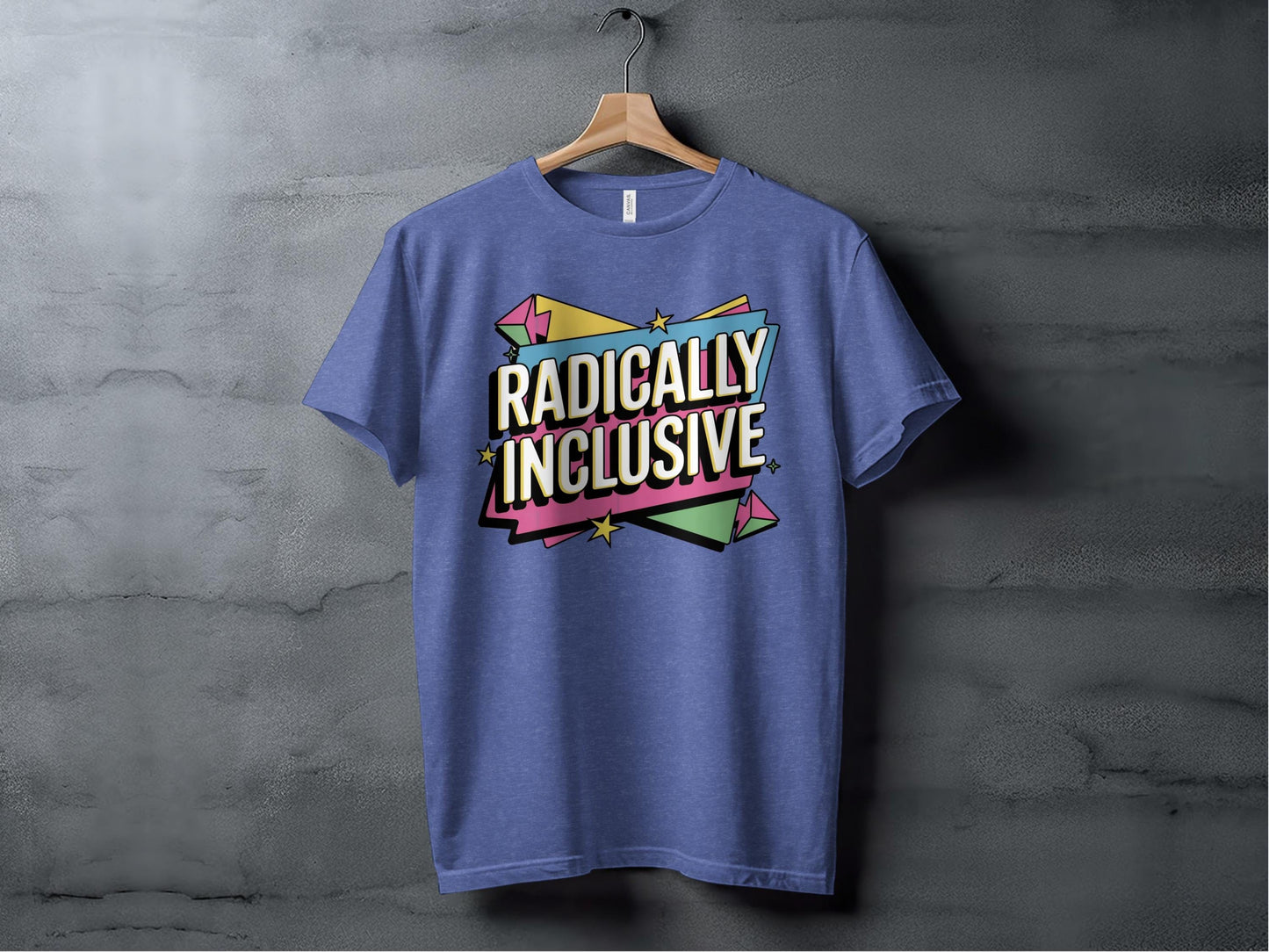 Radically Inclusive Tee XS / Heather True Royal