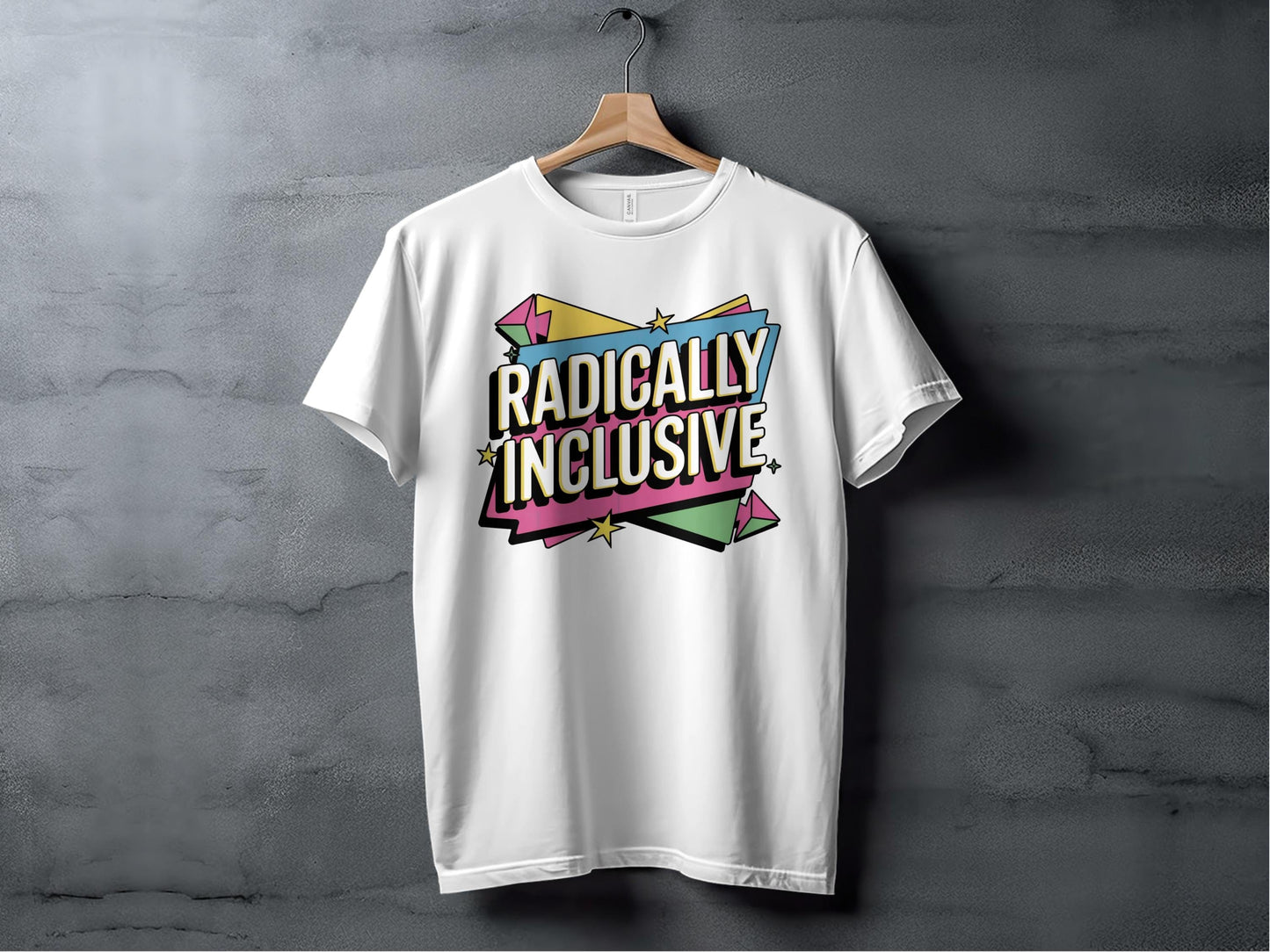 Radically Inclusive Tee XS / White