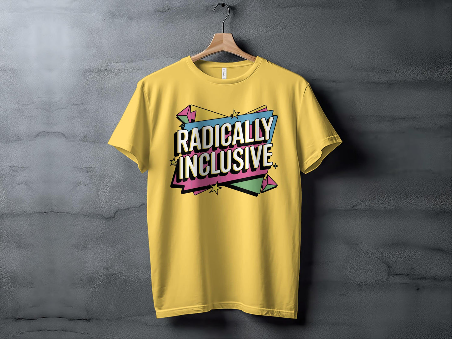 Radically Inclusive Tee XS / Yellow