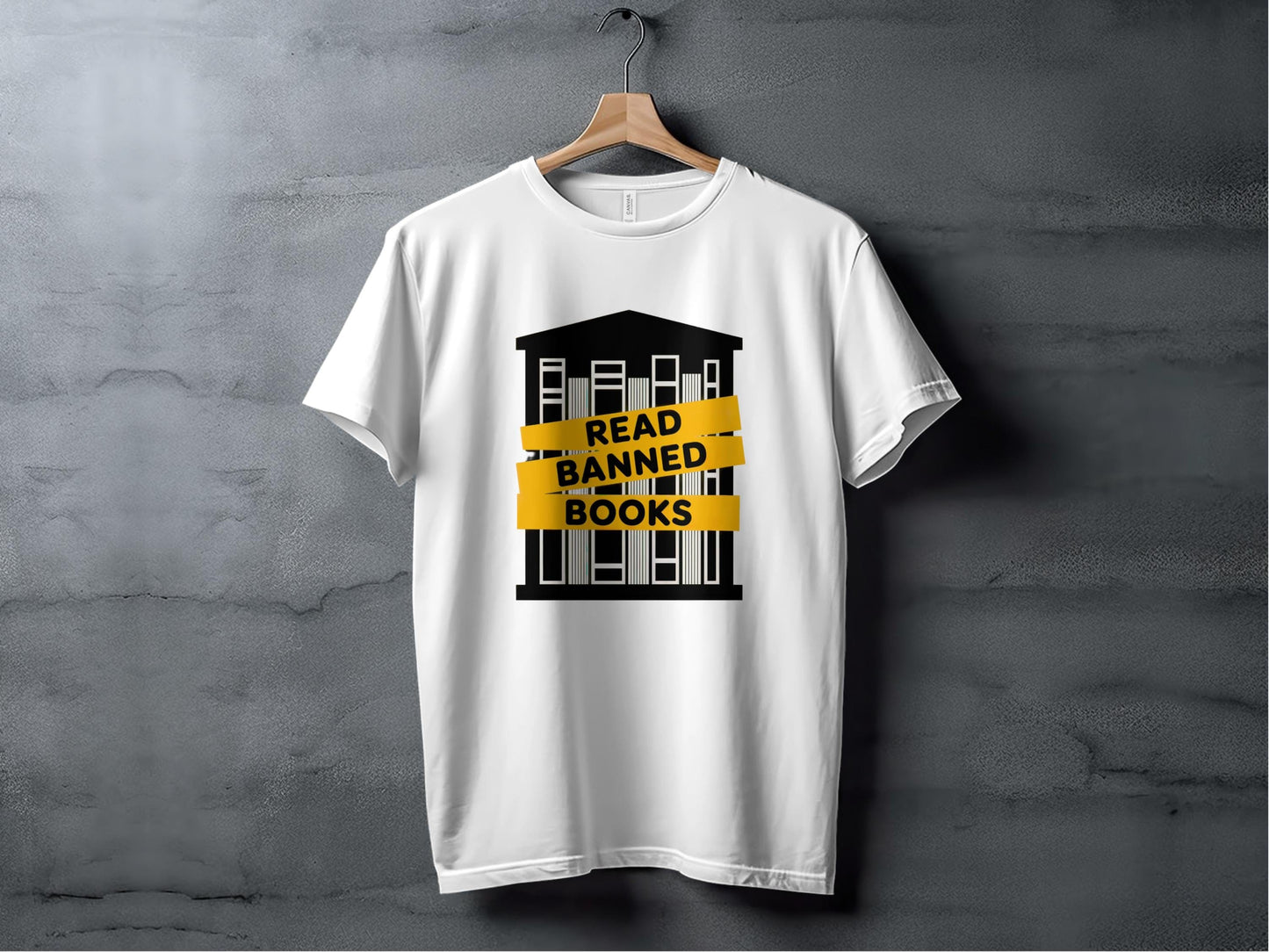 Read Banned Books Tee XS / White