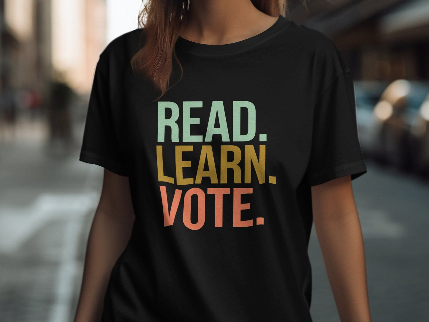 Read Learn Vote Tee