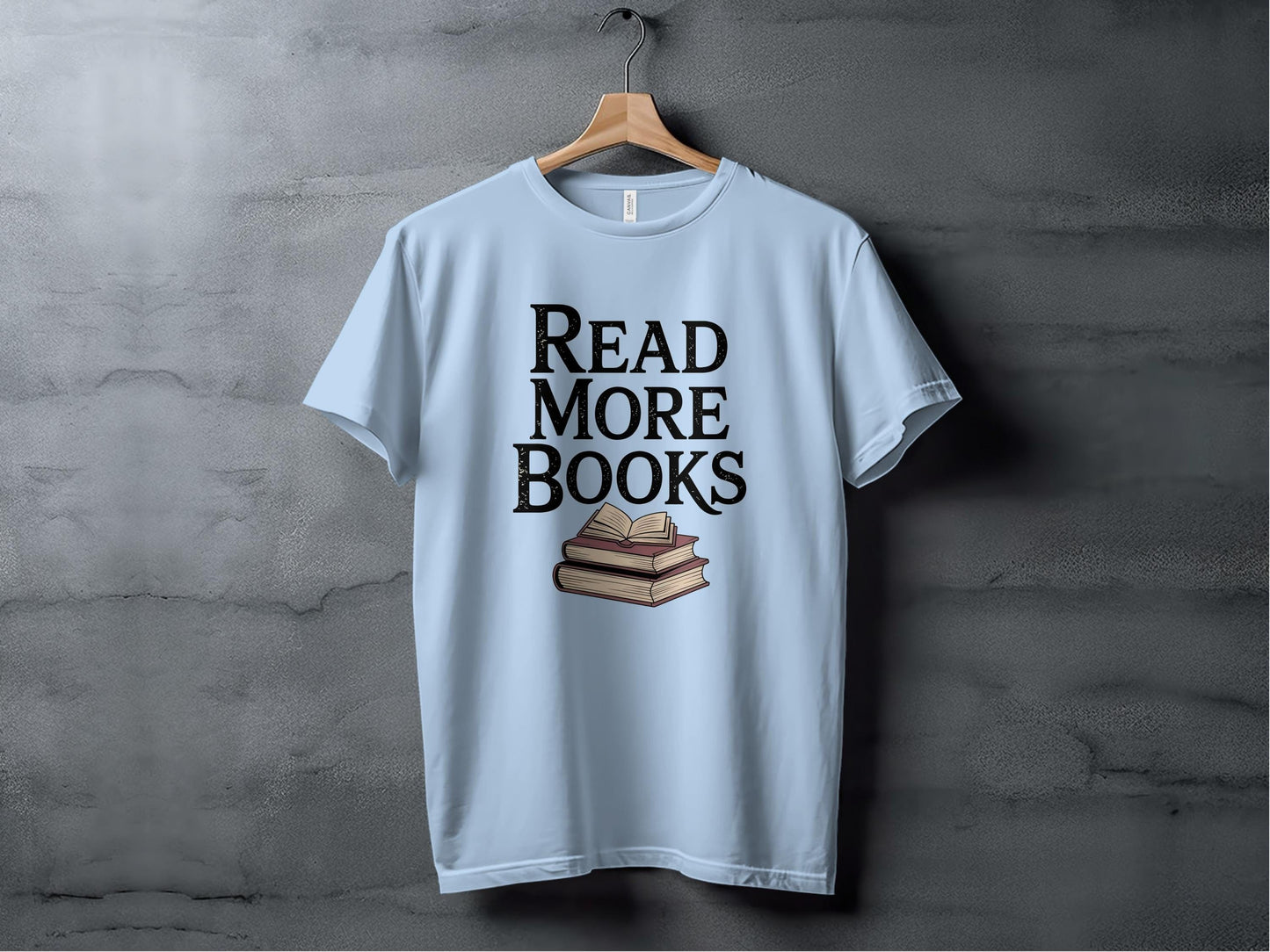 Read More Books Tee XS / Baby Blue