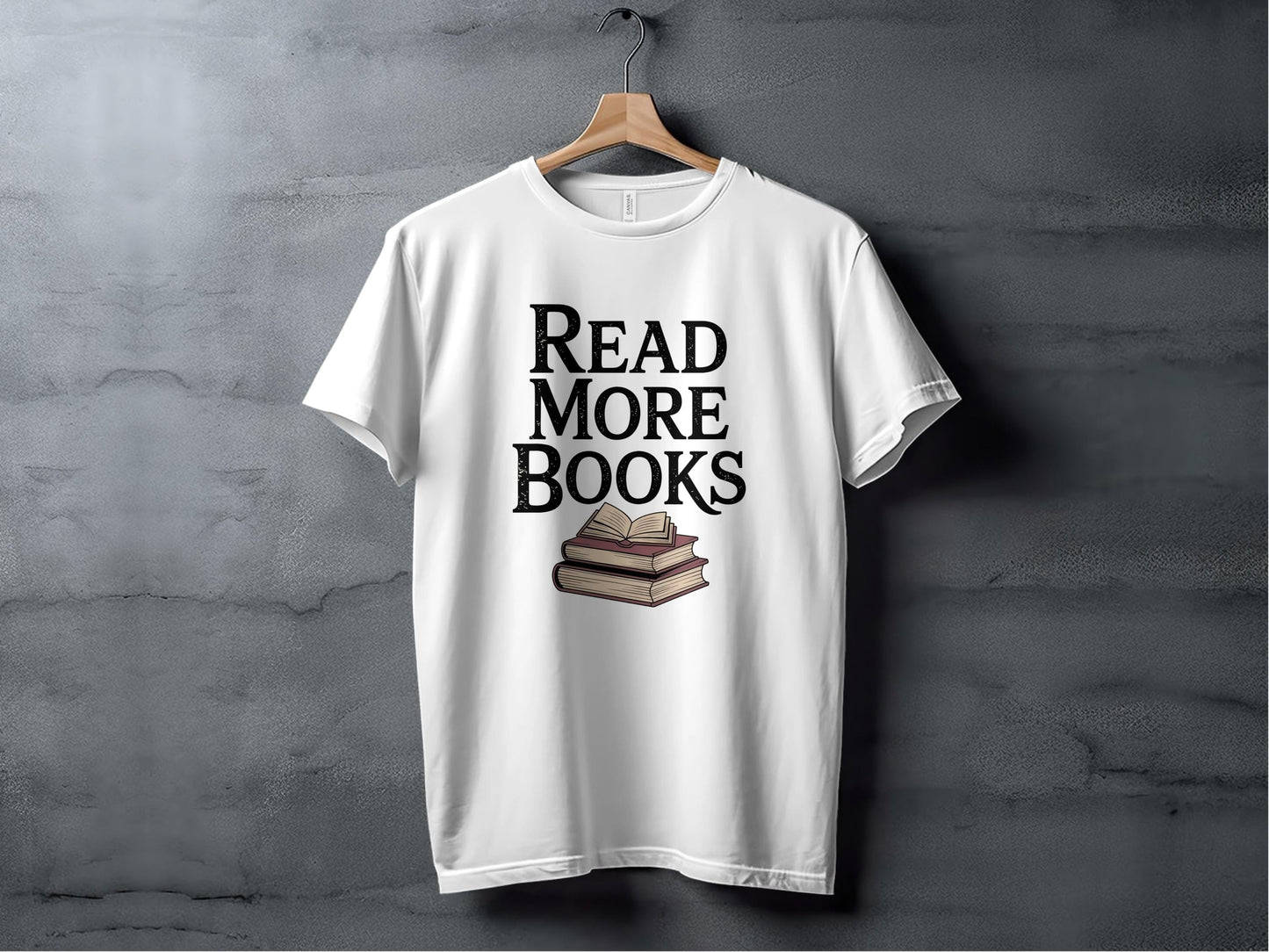 Read More Books Tee XS / White