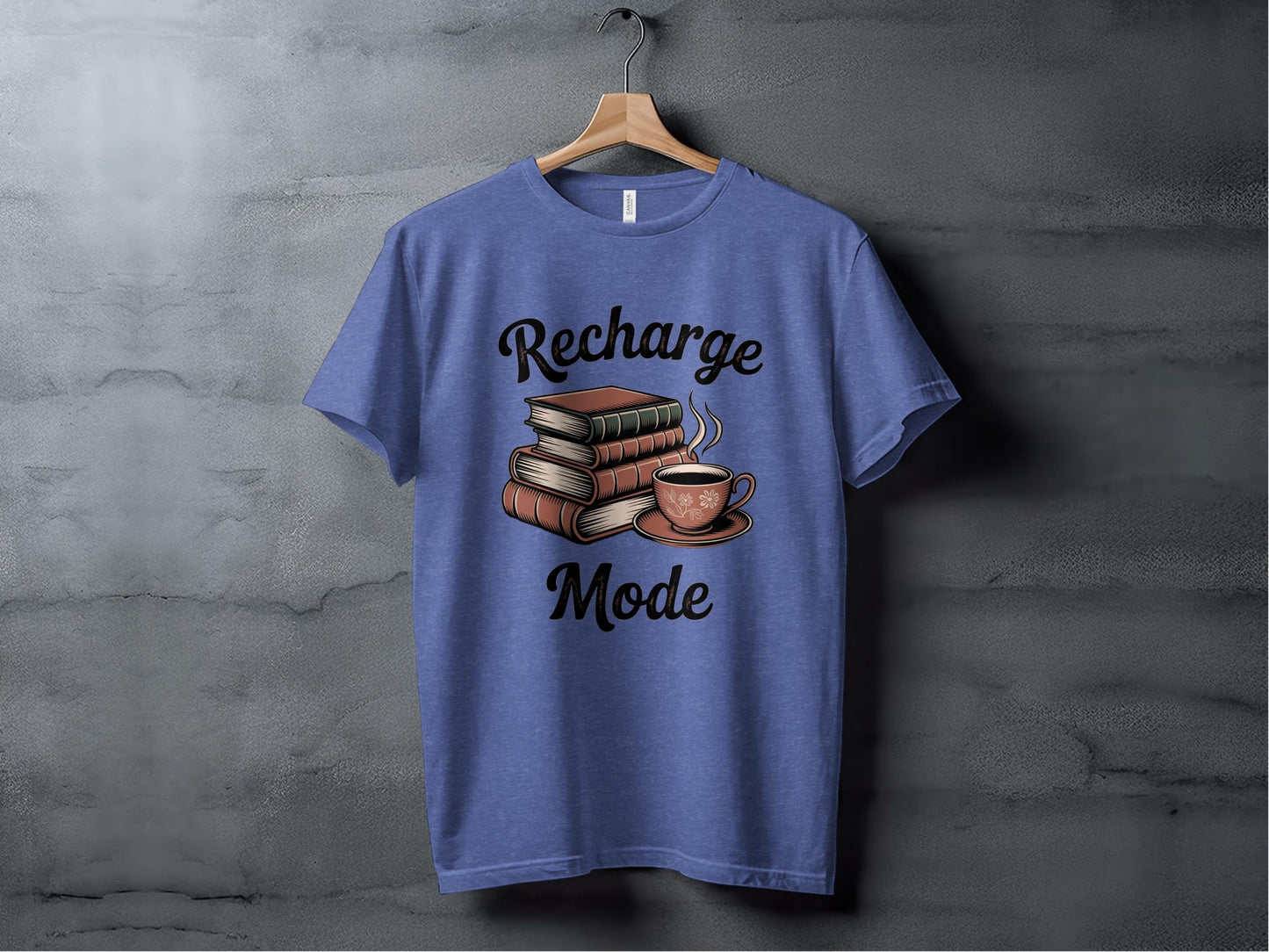 Recharge Mode Tee XS / Heather True Royal