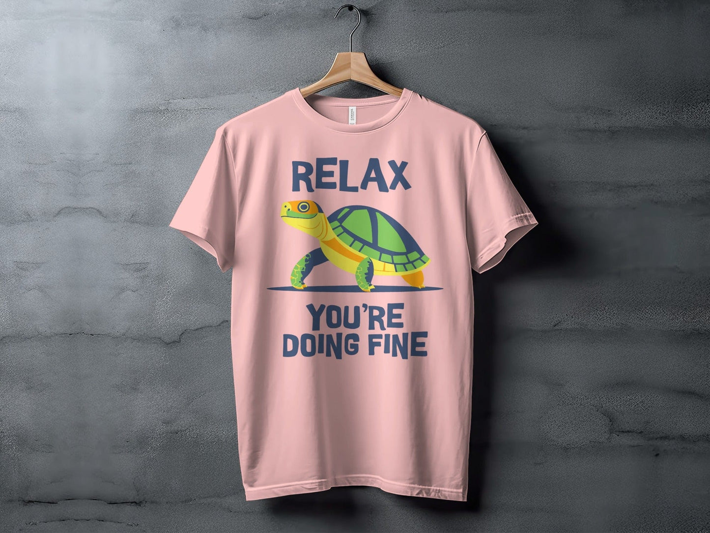 Relax, You’re Doing Fine Tee XS / Pink