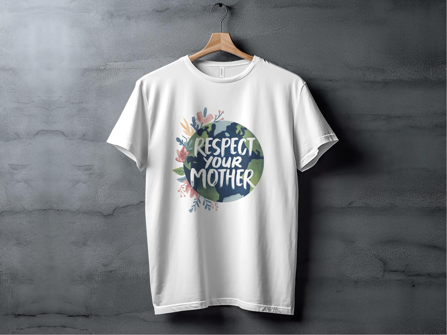 Respect Your Mother Earth Tee XS / White