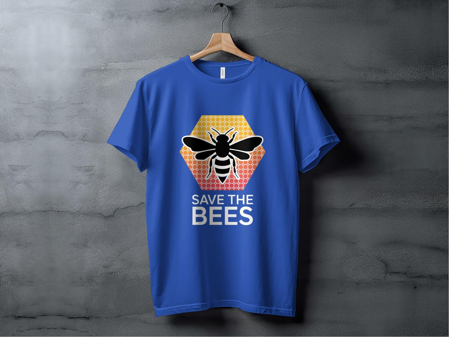 Save the Bees Modern Tee XS / True Royal