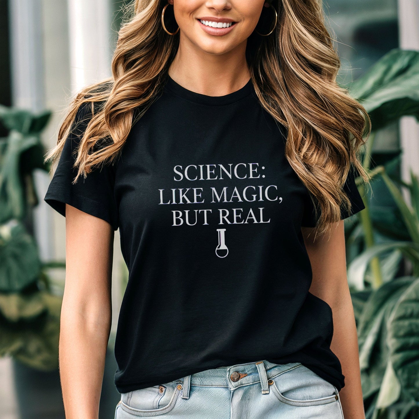 Science: Like Magic, But Real Tee