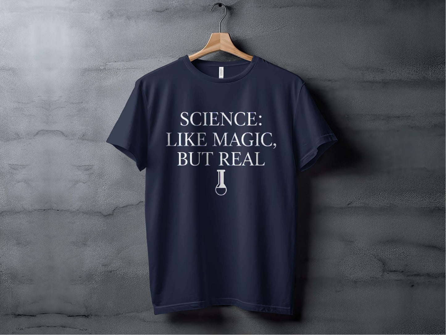Science: Like Magic, But Real Tee XS / Navy