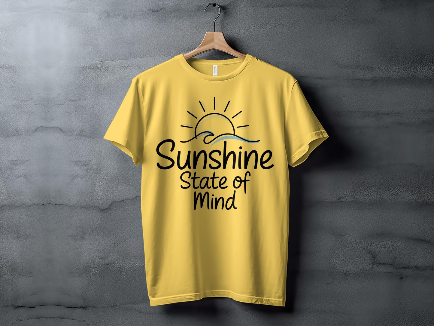 Sunshine State of Mind Tee XS / Yellow
