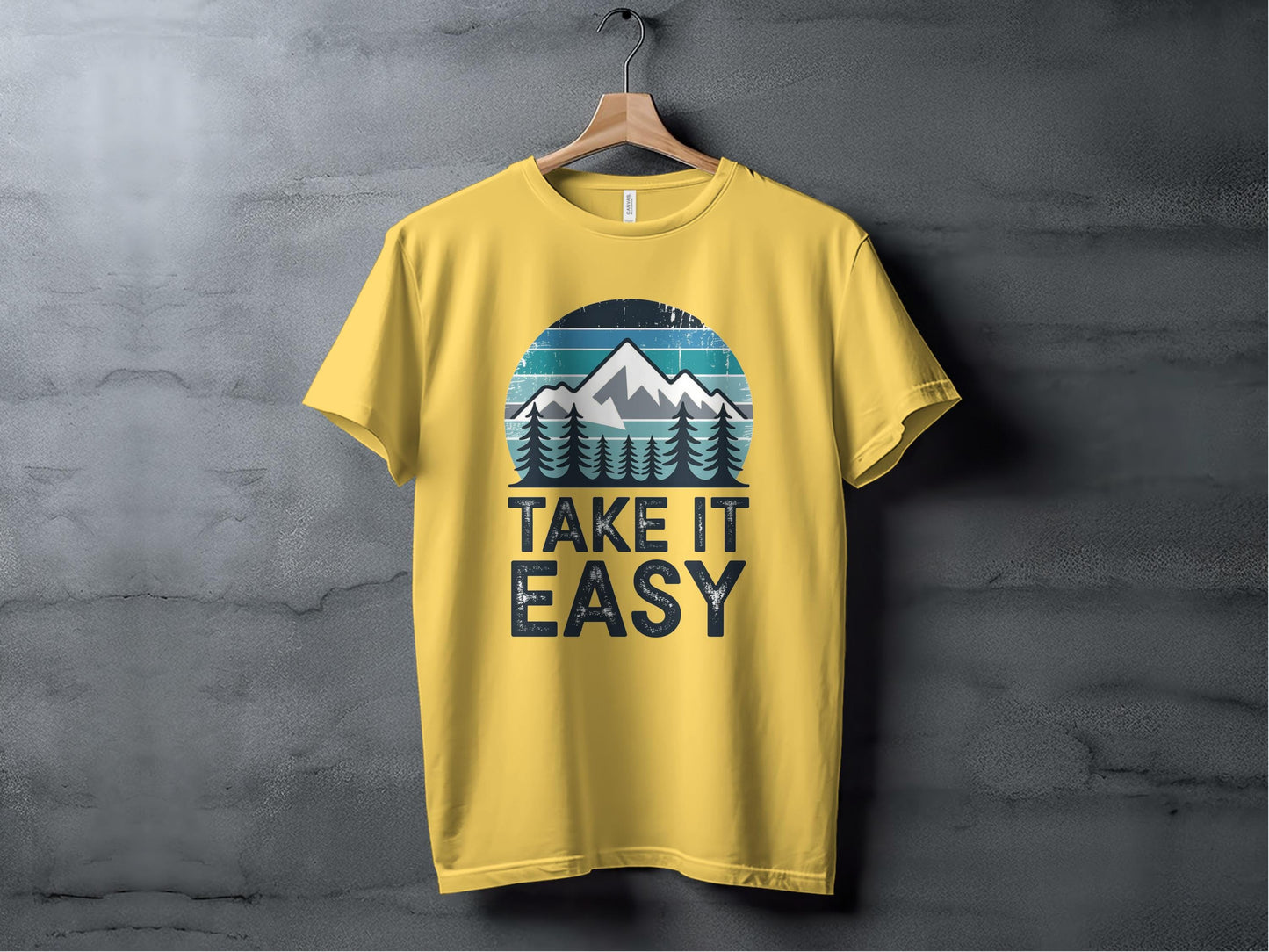 Take It Easy Tee XS / Yellow