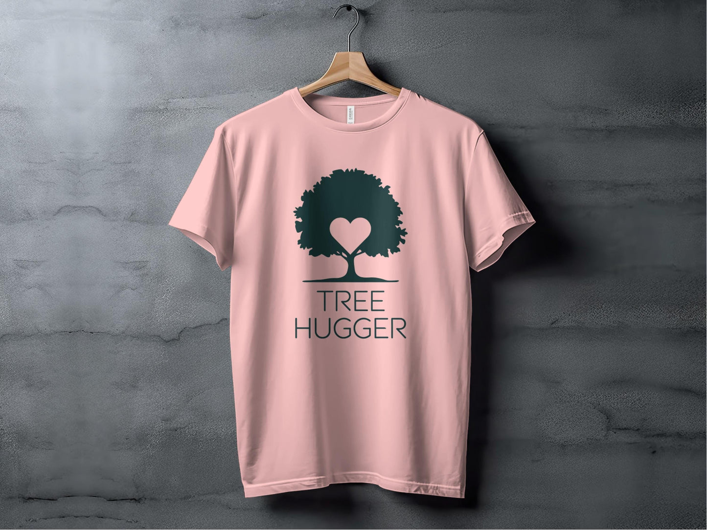 Tree Hugger Silhouette Tee XS / Pink