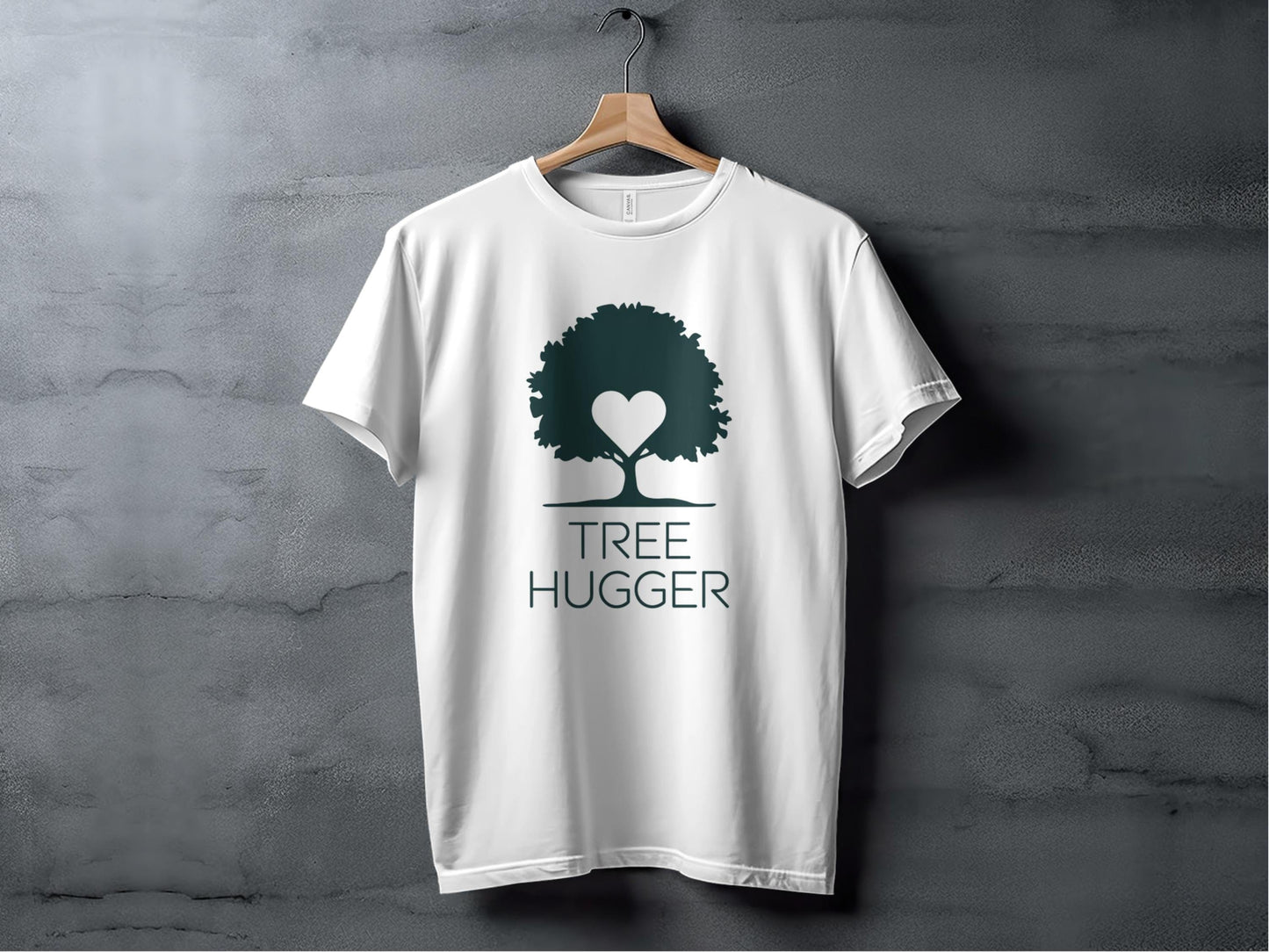 Tree Hugger Silhouette Tee XS / White
