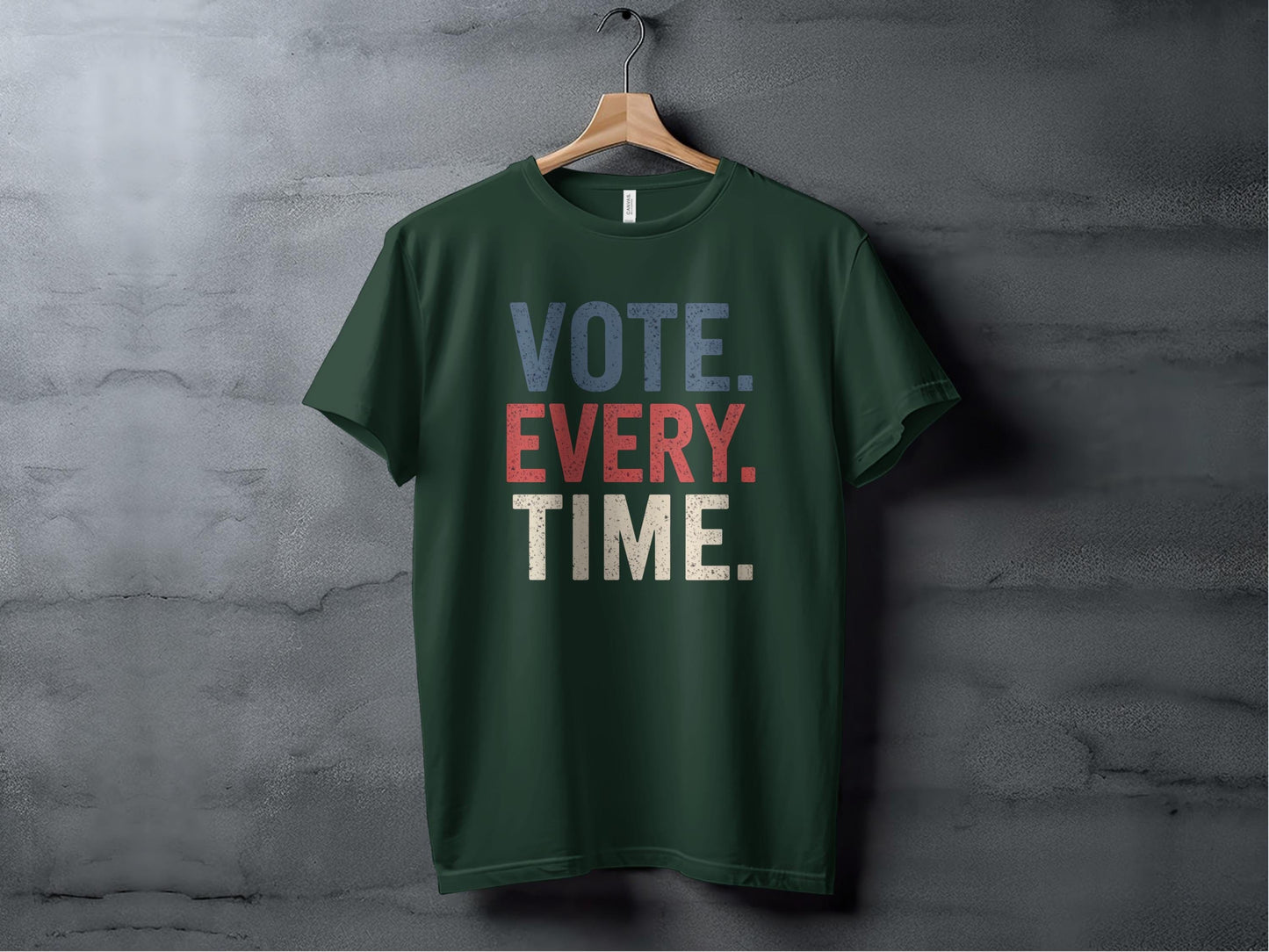 Vote Every Time Tee XS / Forest