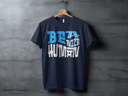 Be a Nice Human XS / Navy