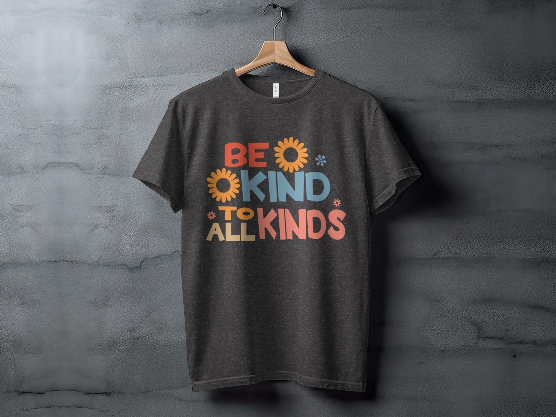 Be Kind to All Kinds XS / Dark Grey Heather