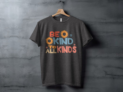 Be Kind to All Kinds XS / Dark Grey Heather