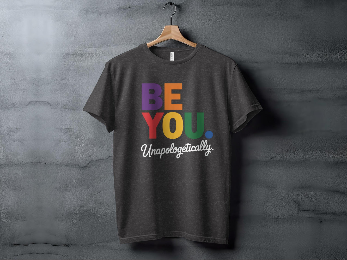 Be You Unaplogetically XS / Dark Grey Heather