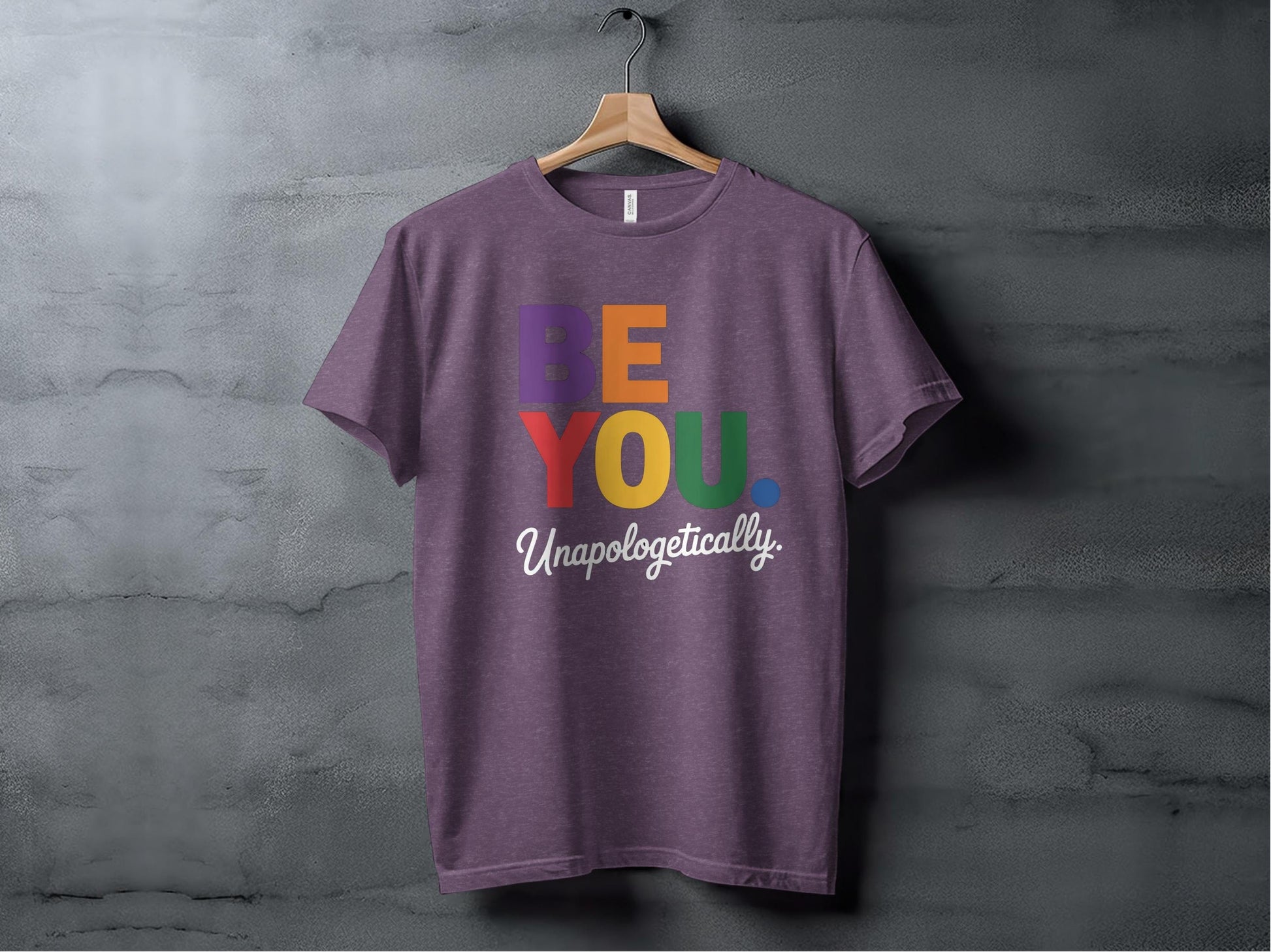 Be You Unaplogetically XS / Heather Team Purple
