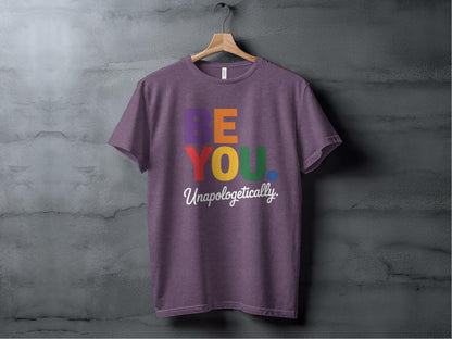 Be You Unaplogetically XS / Heather Team Purple