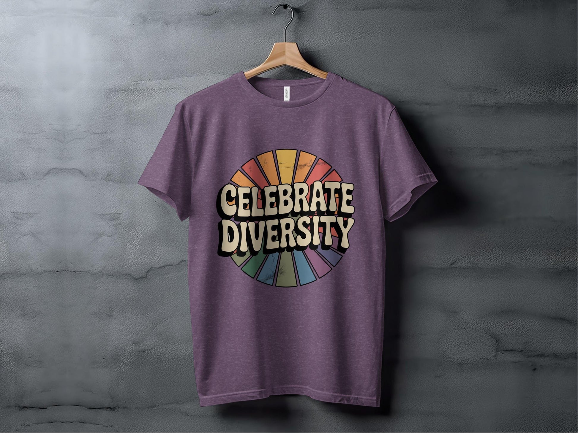 celebrate diversity XS / Heather Team Purple