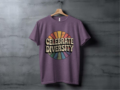 celebrate diversity XS / Heather Team Purple