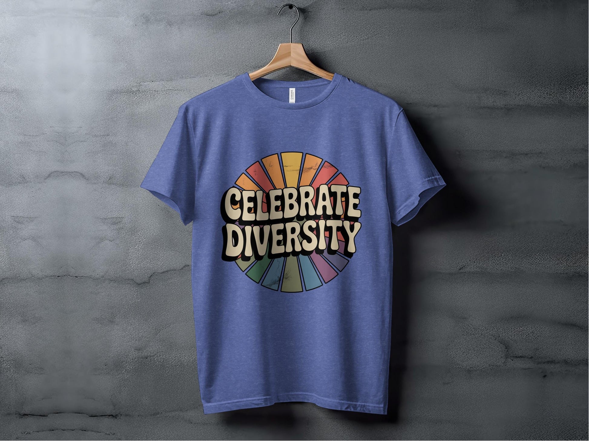 celebrate diversity XS / Heather True Royal