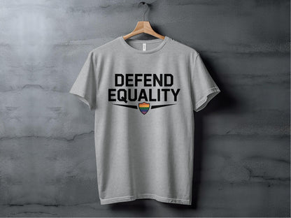 Defend Equality Tee XS / Athletic Heather