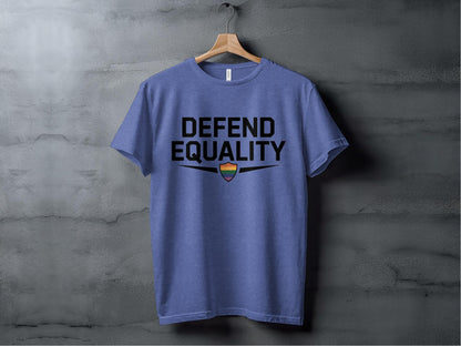 Defend Equality Tee XS / Heather True Royal