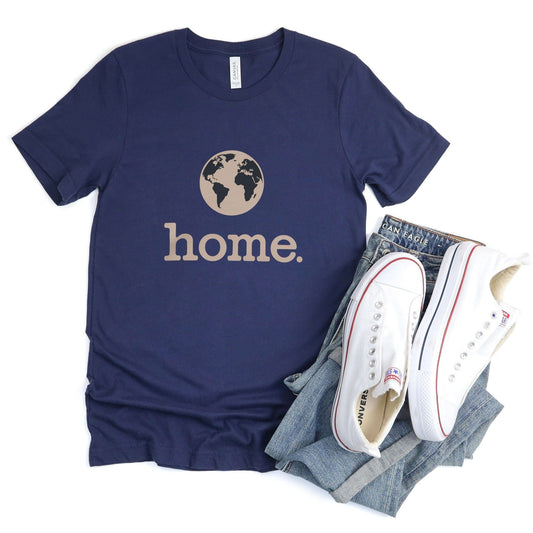 Earth Is Home Tee XS / Navy