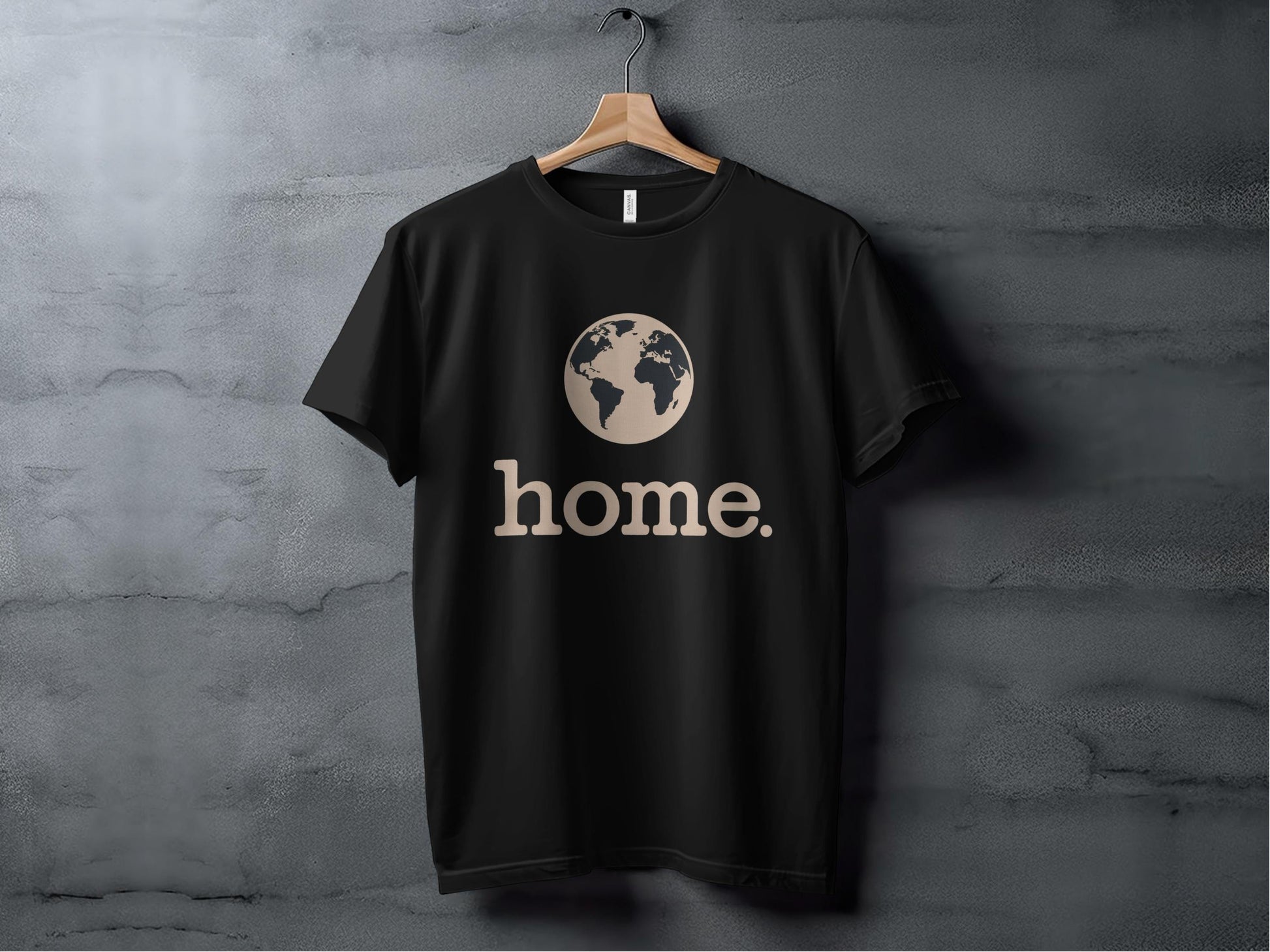 Earth Is Home Tee XS / Solid Black Blend