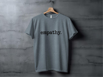 Empathy Tee XS / Heather Slate
