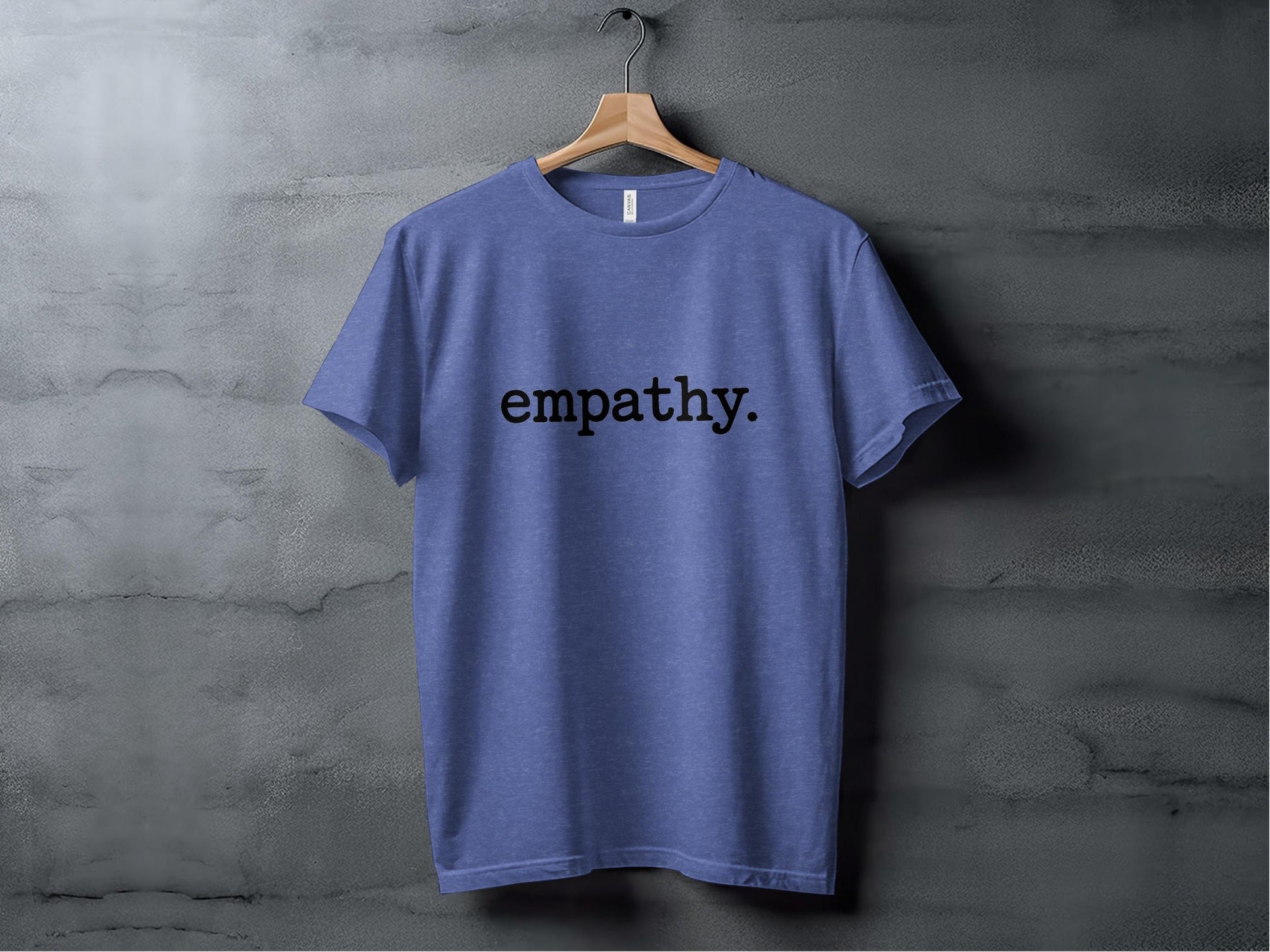 Empathy Tee XS / Heather True Royal