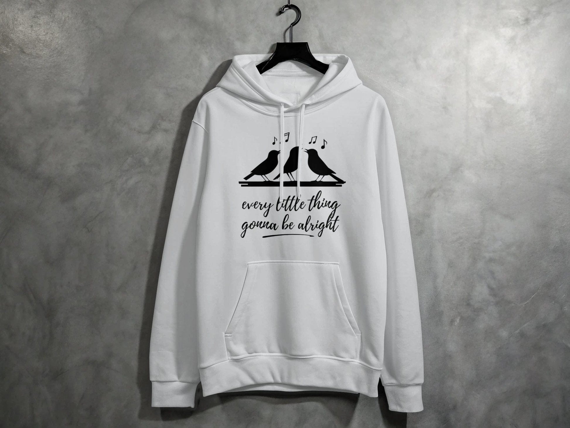 Every Little Thing Gonna Be Alright Hoodie S / Sport Grey
