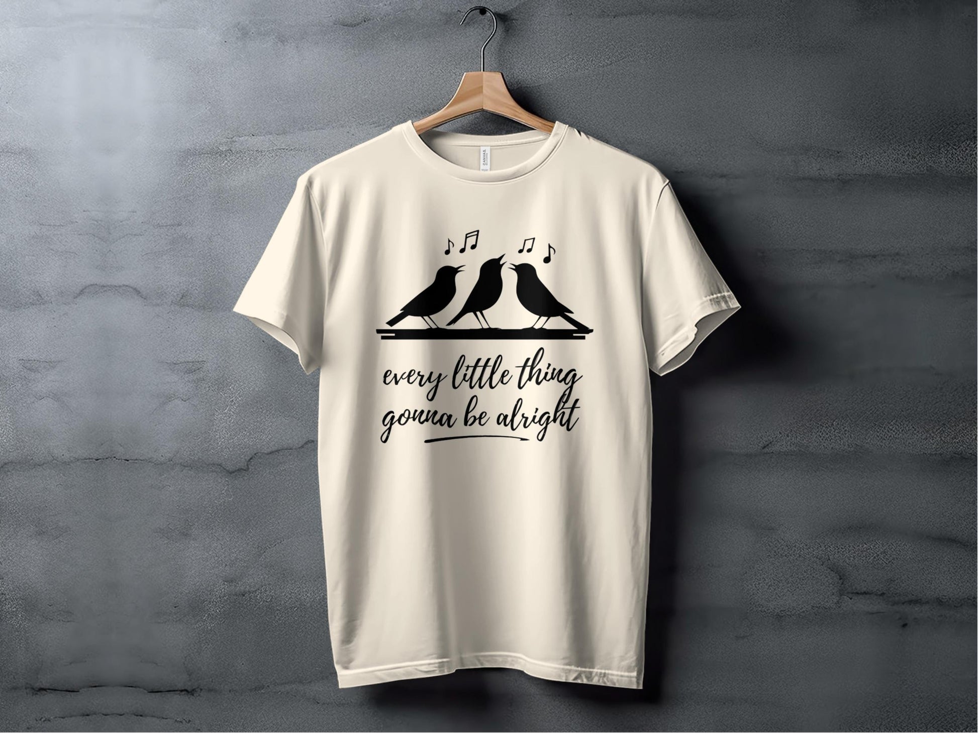 Every Little Thing Gonna Be Alright Tee XS / Natural