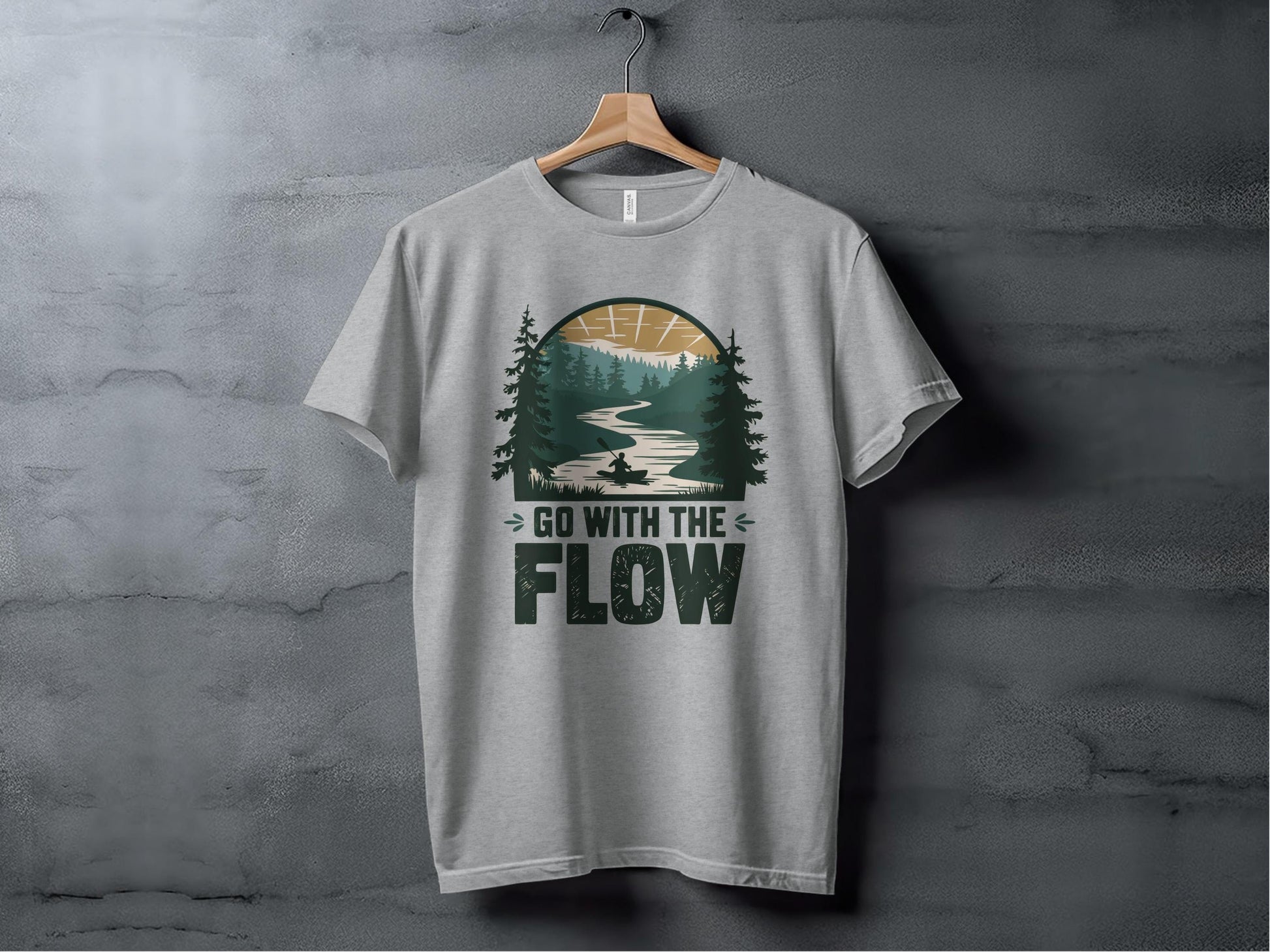 Go With The Flow Tee XS / Athletic Heather