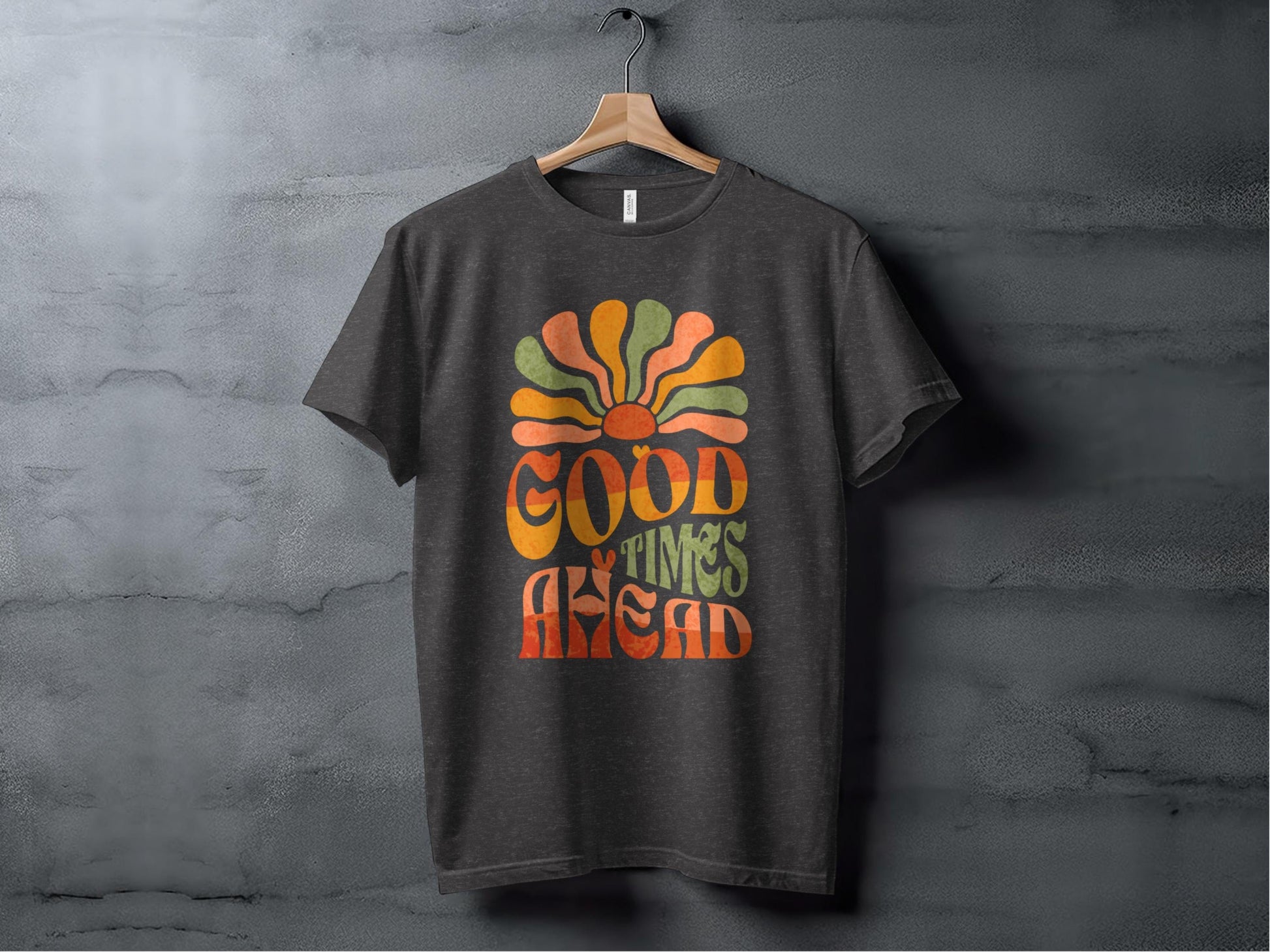 Good Times Ahead Tee XS / Dark Grey Heather
