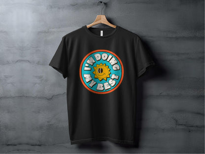 I'm Doing My Best Tee XS / Black