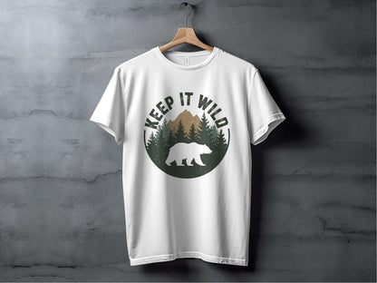 Keep It Wild Silhouette Tee XS / White