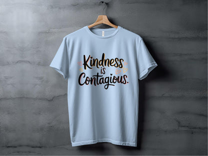 Kindness Is Contagious Tee XS / Baby Blue
