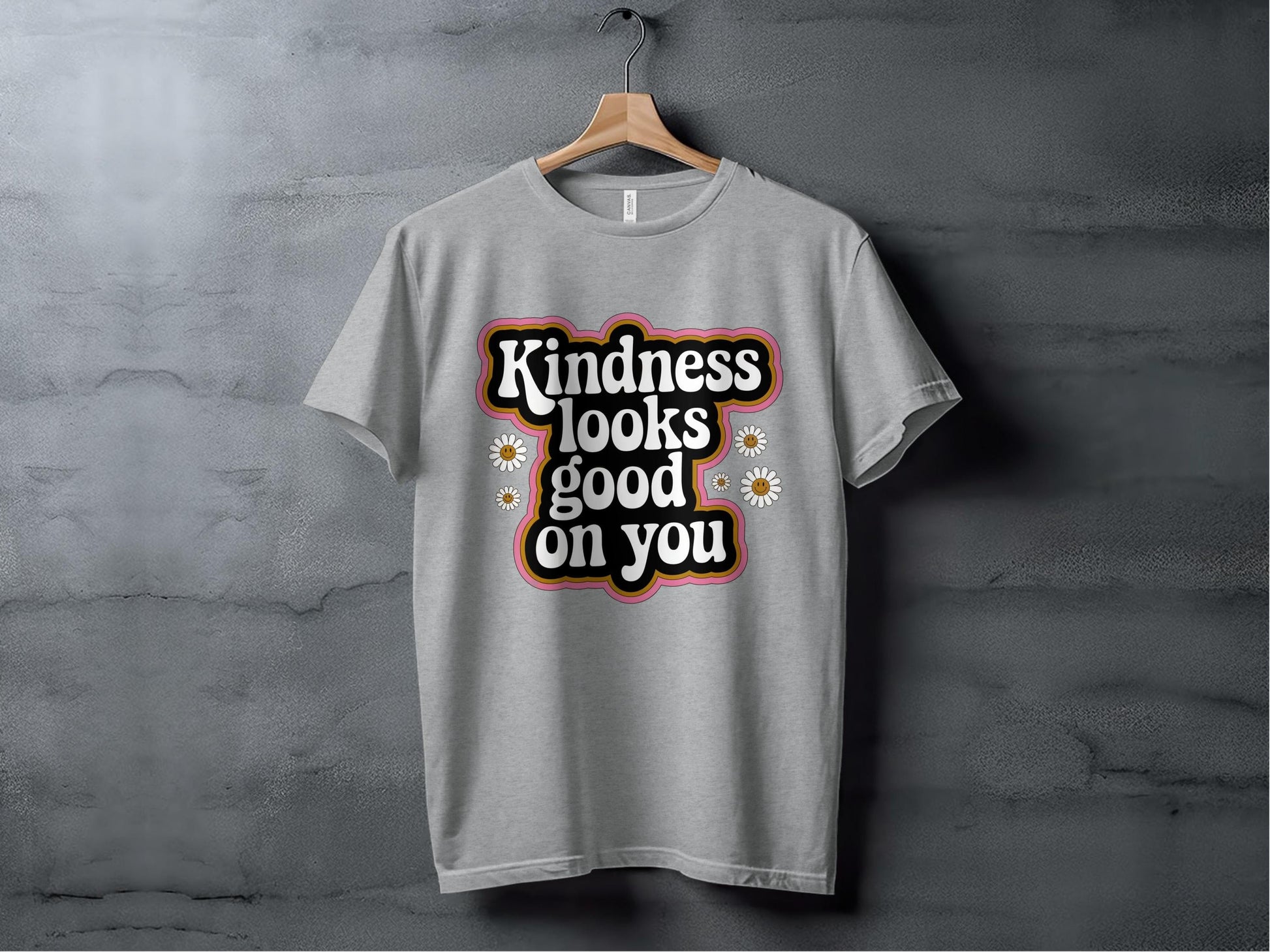 Kindness Looks Good On You Tee XS / Athletic Heather