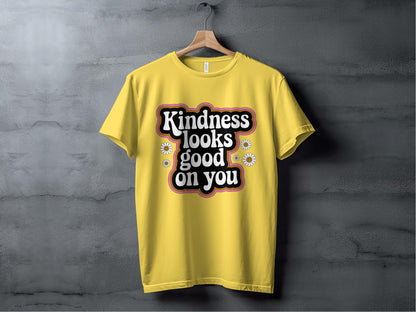 Kindness Looks Good On You Tee XS / Maize Yellow