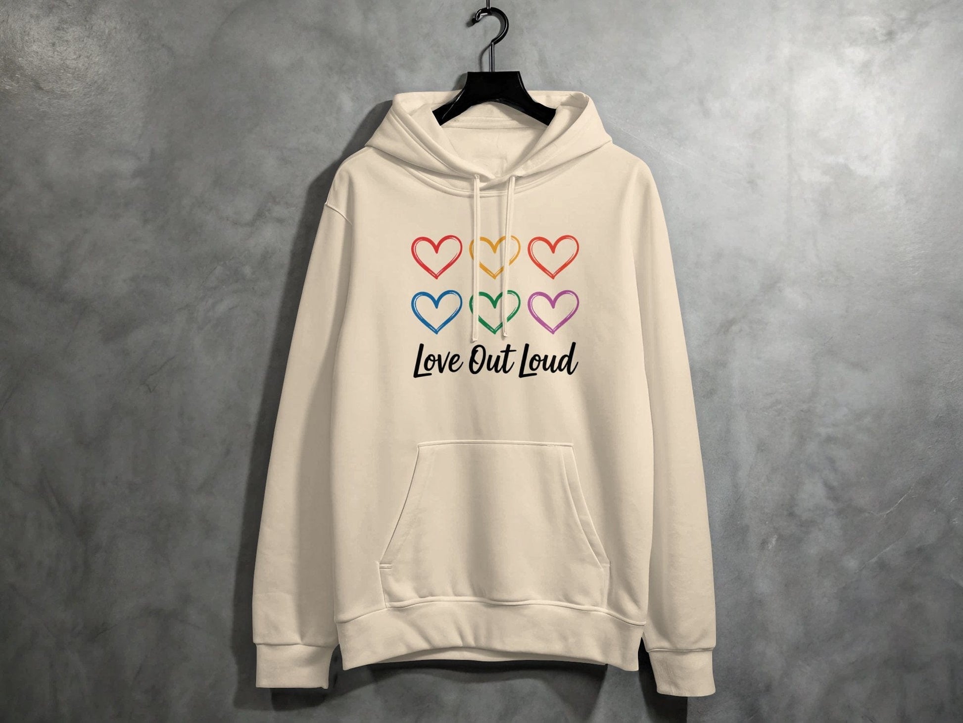 Love Out Loud Hoodie S / Sand