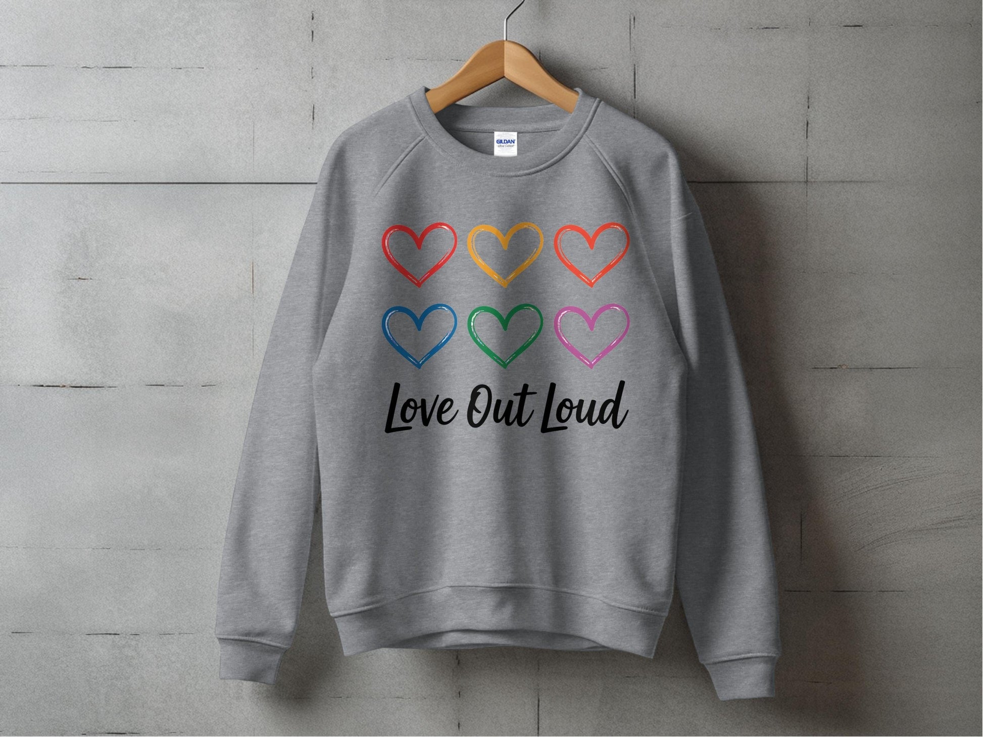 Love Out Loud Sweatshirt S / Graphite Heather