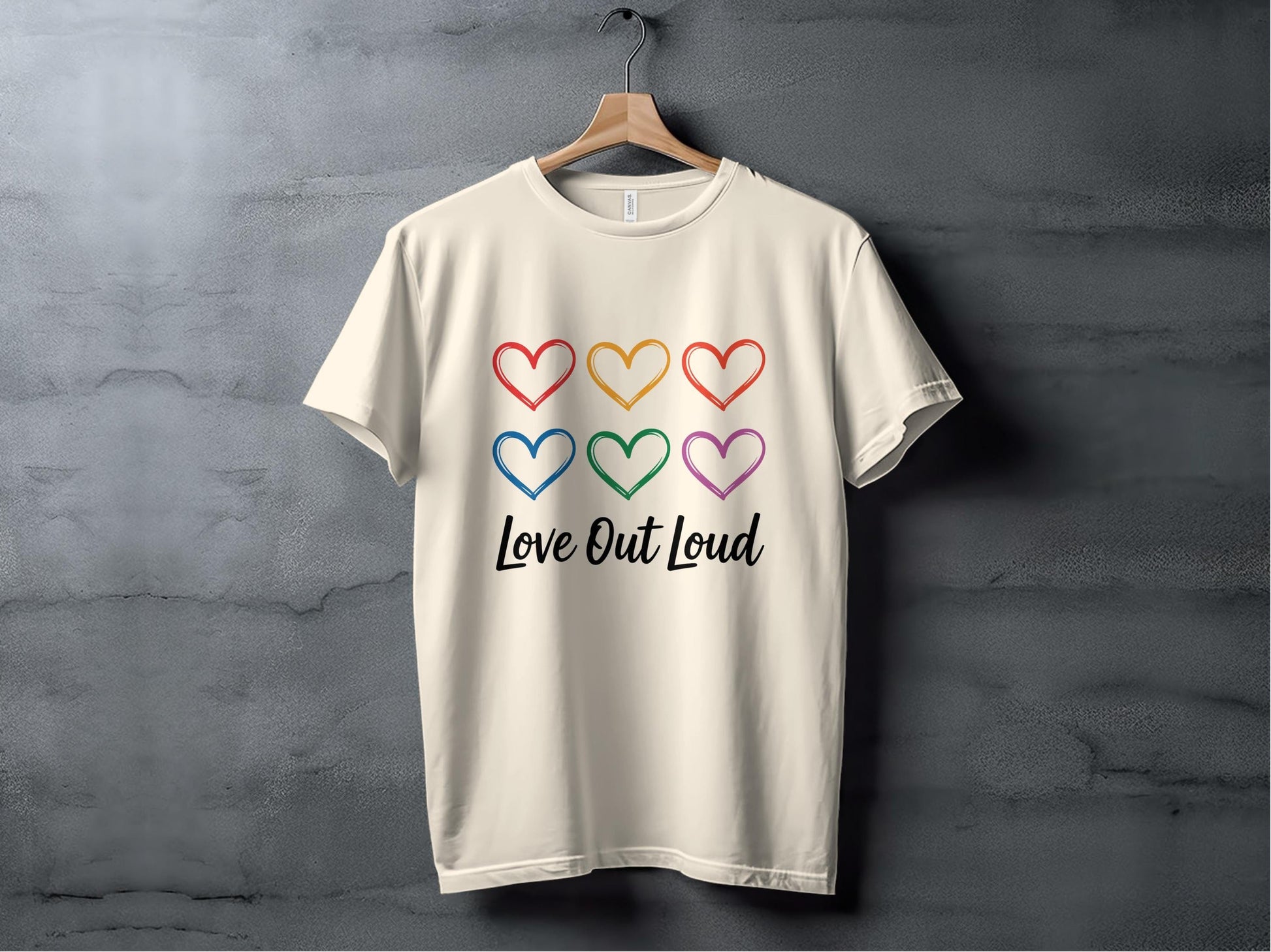 Love Out Loud Tee XS / Natural