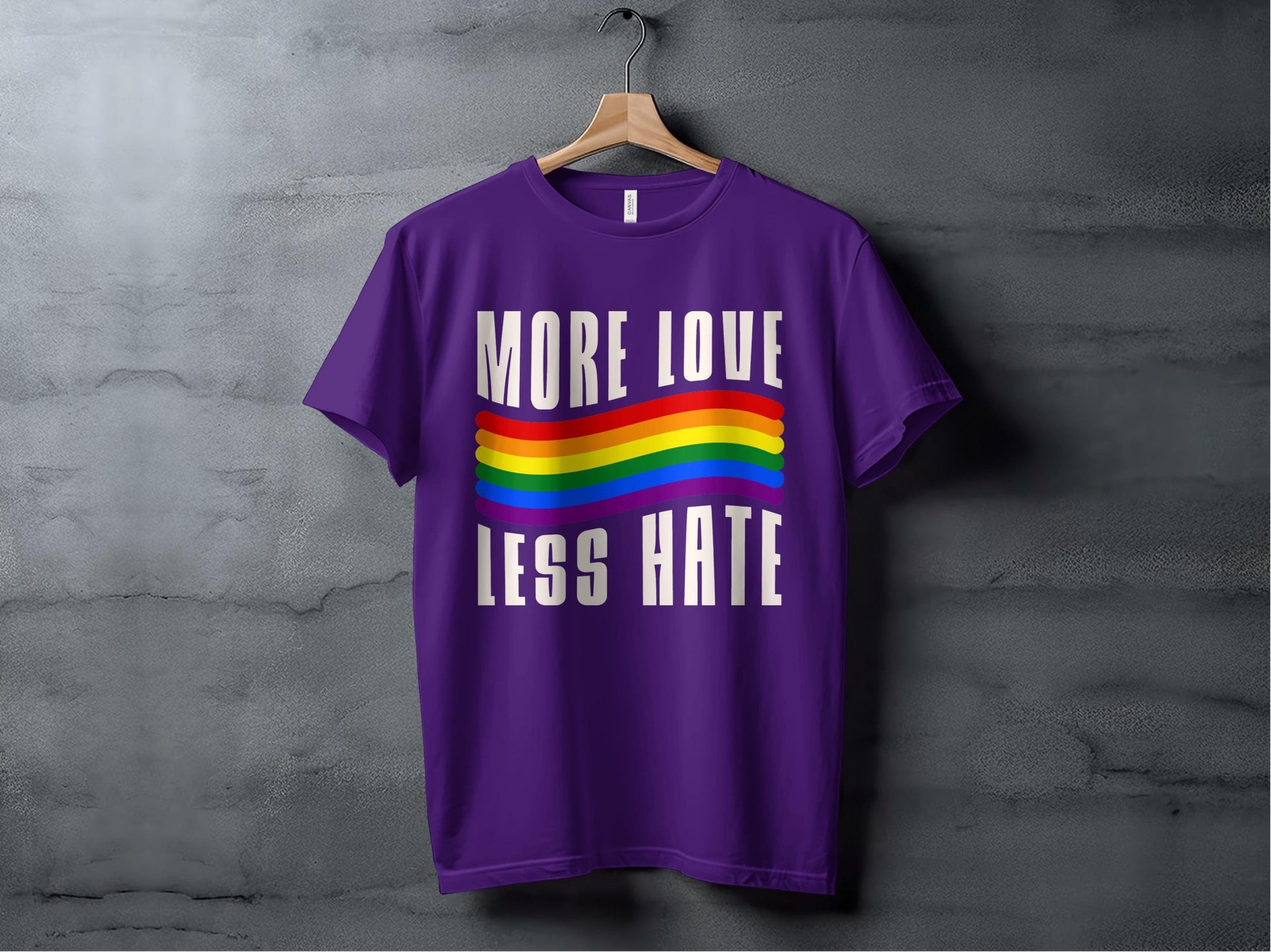 more love less hate XS / Team Purple