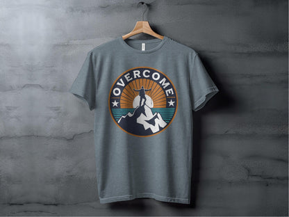 Overcome Mountain Top Tee XS / Heather Slate