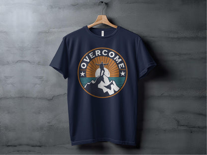 Overcome Mountain Top Tee XS / Navy